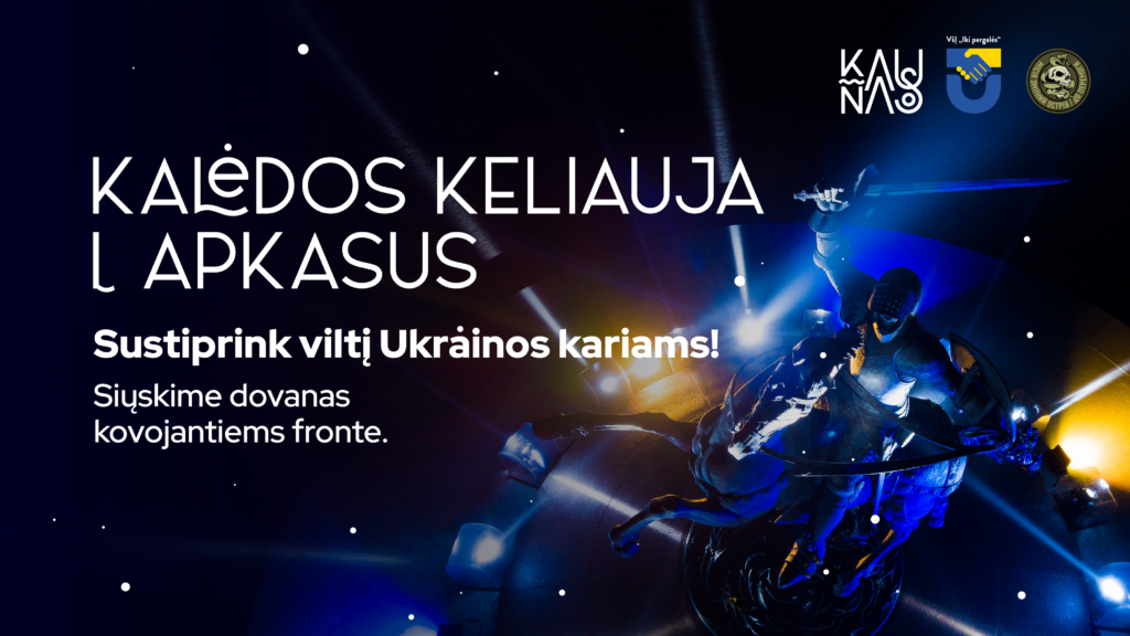 Kauno miesto savivaldybė Kaunas kviečia į paramos akciją Ukrainos kariams