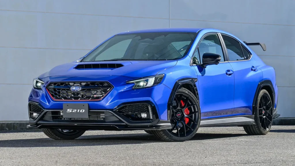 Subaru WRX STI beveik grįžta: Japonijai pristatytas naujas galingas S210