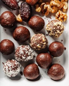 Energijos rutuliai (žemės riešutų sviesto pyragas!) - pora virėjų