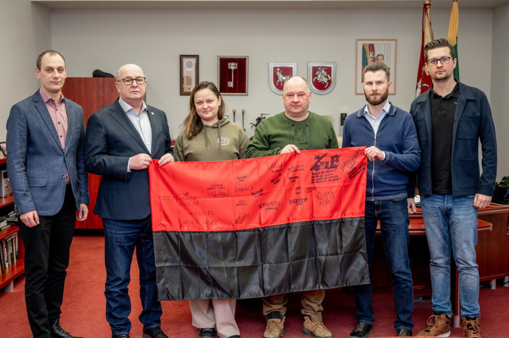 Kaune surinkta parama perduota ukrainiečiams